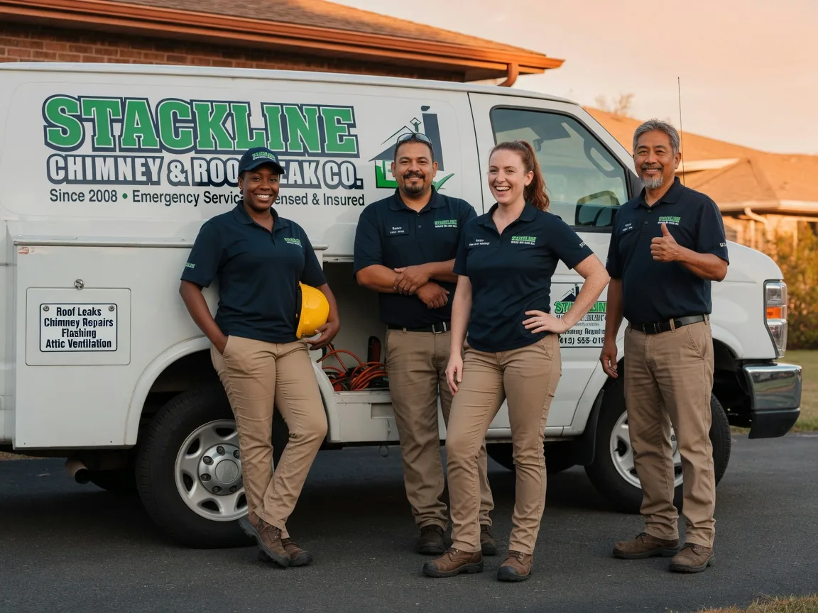 Chimney flashing repair company in Wooster, OH